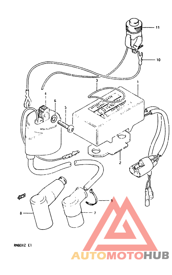 Cdi unit - ignition coil