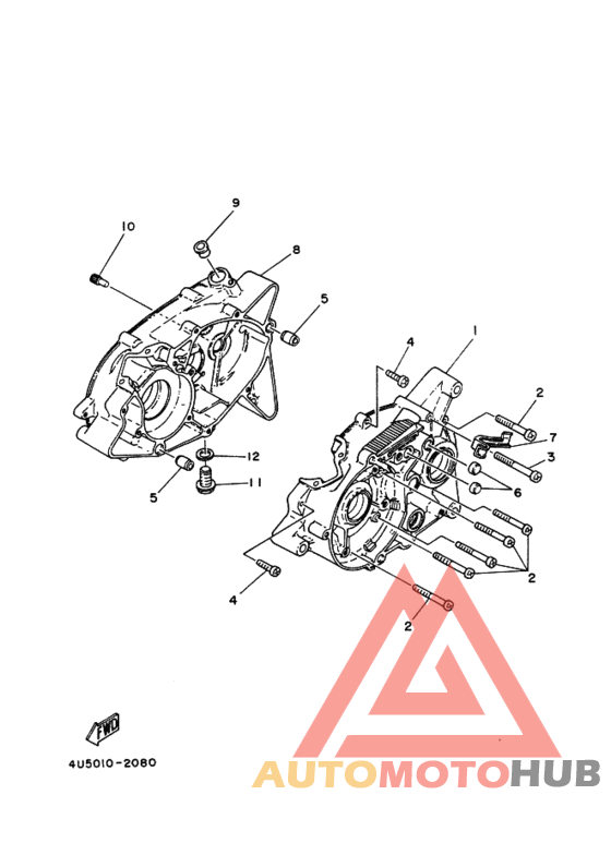 Картер двигателя