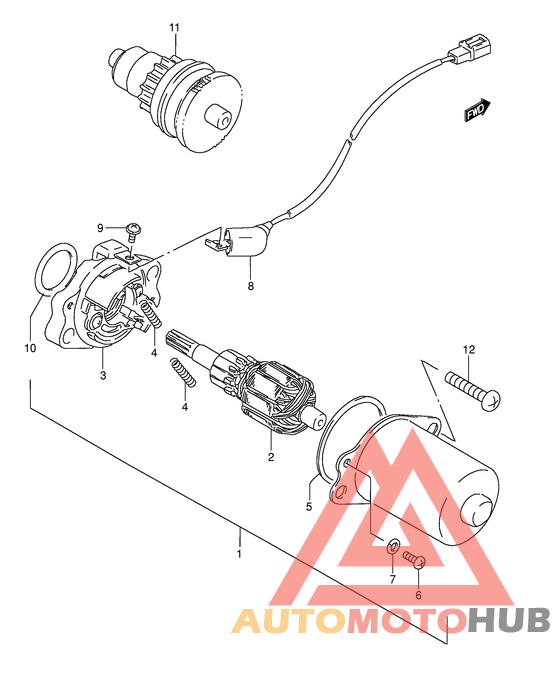 Стартерный мотор