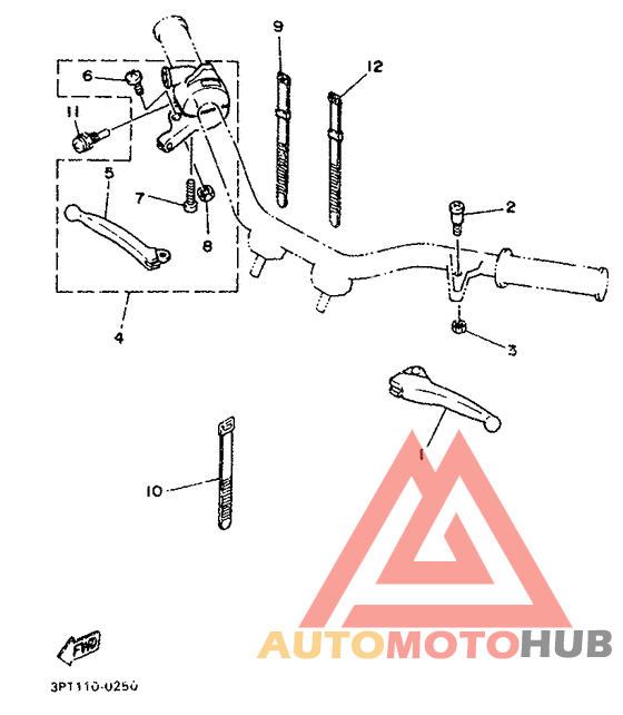 Handle switch. lever