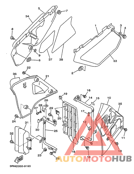 Боковые обтекатели