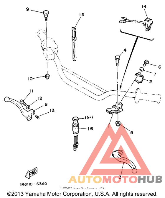 Handle switch - lever