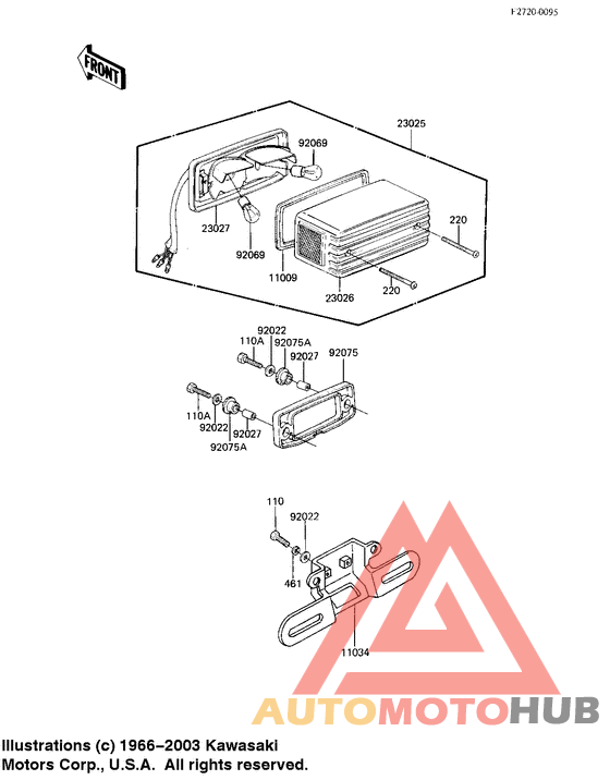 Taillight unit ass`y