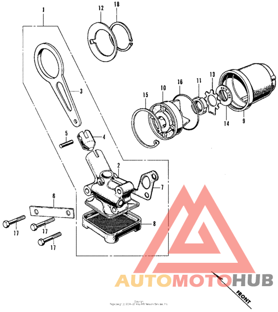 Oil filter + oil pump