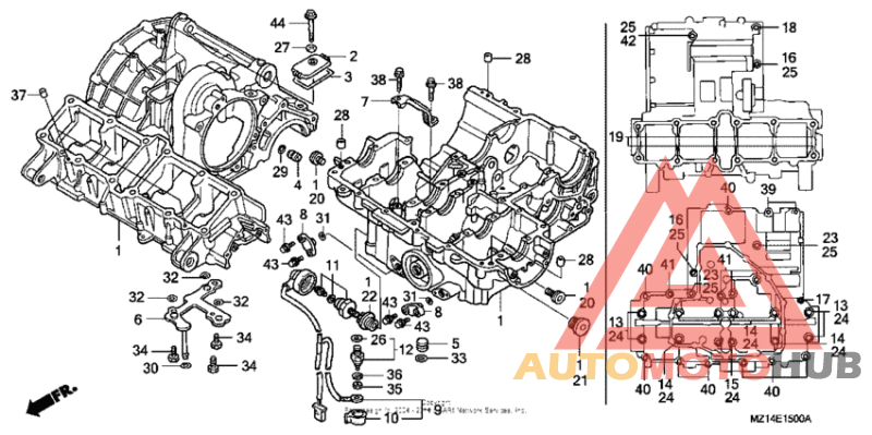 Картер двигателя