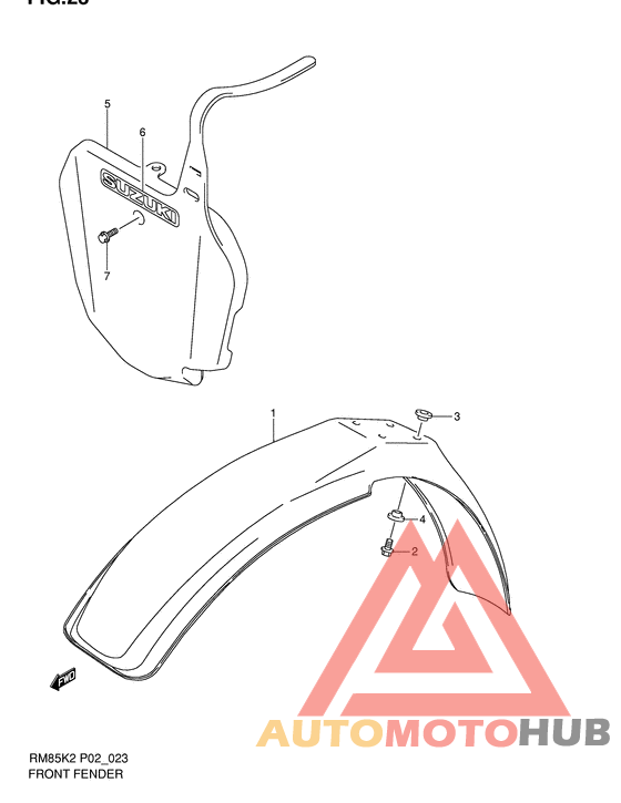 Переднее крыло