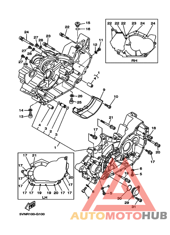 Картер двигателя