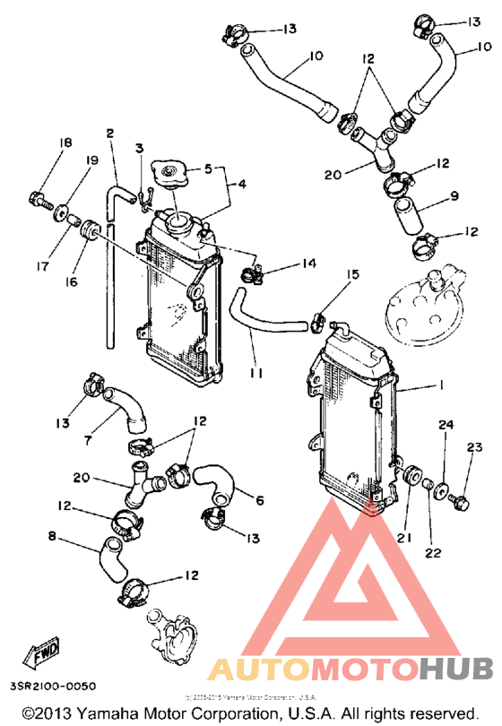 Radiator - hose