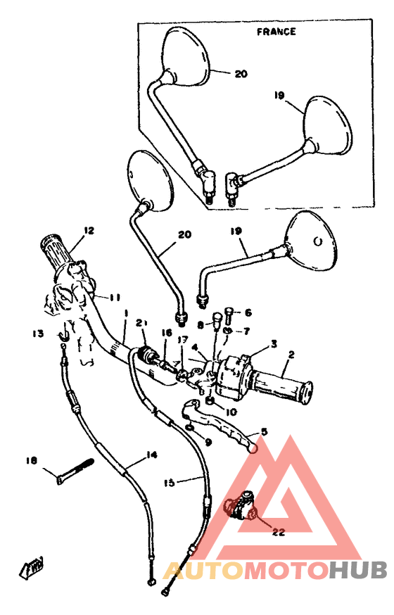 Handle. wire