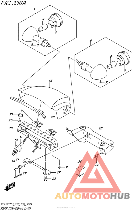 Rear Turnsignal Lamp