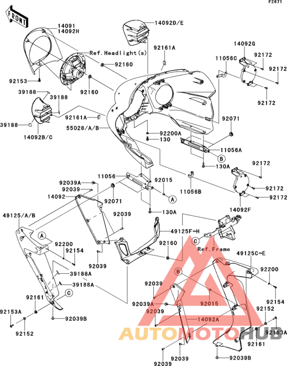 Cowling(1/2)(outer)