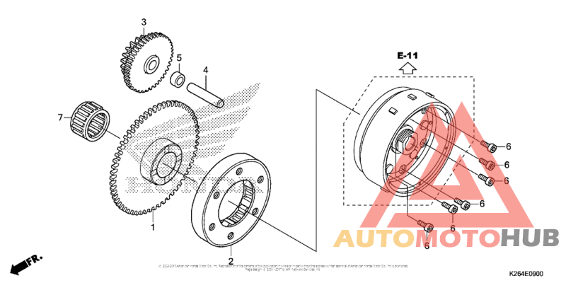 Муфта стартера