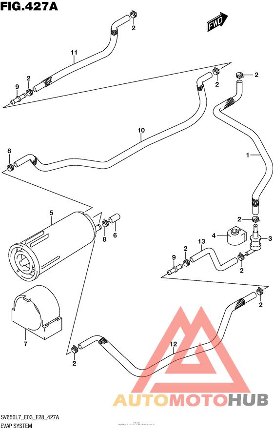 Evap System (Sv650L7 E33)