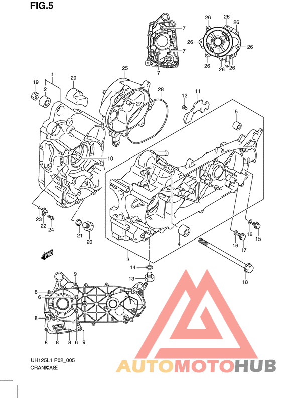 Картер двигателя