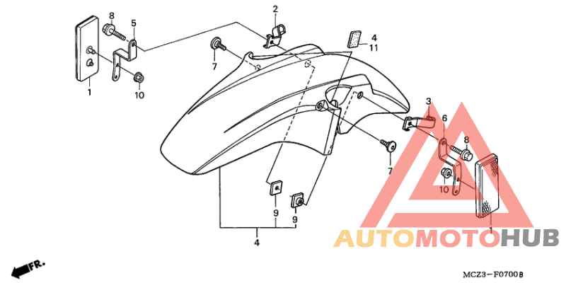 Переднее крыло