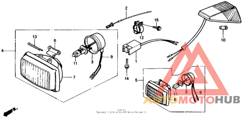 Headlight unit