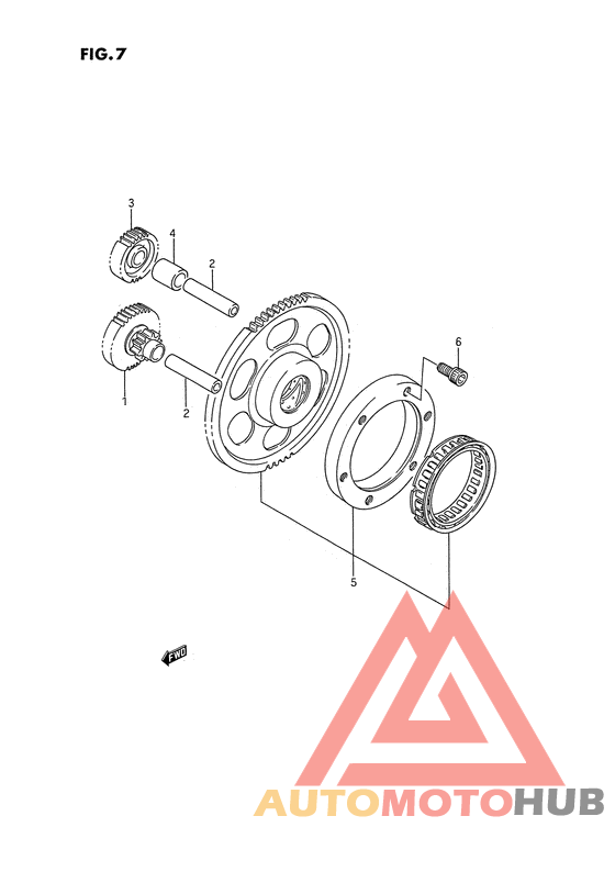 Муфта стартера