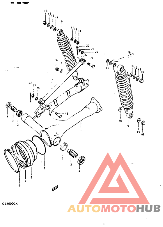 Маятник задний