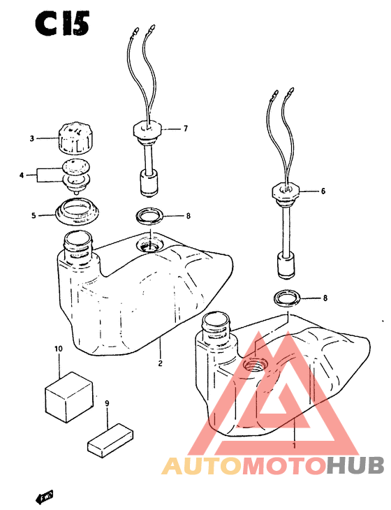 Бак масляный