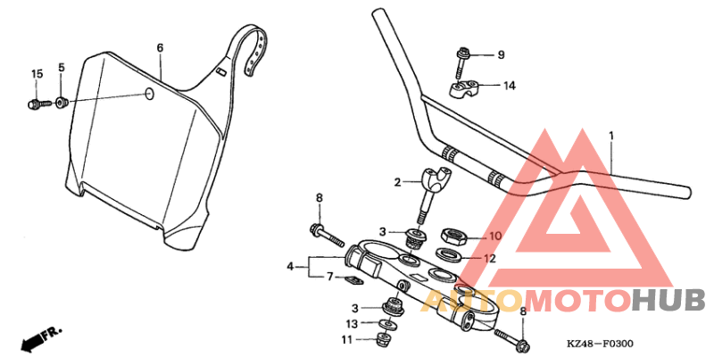 Handle pipe/top bridge