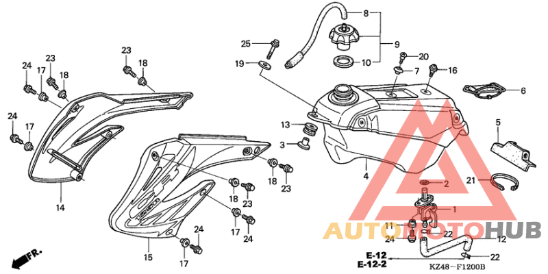 Fuel tank/shroud