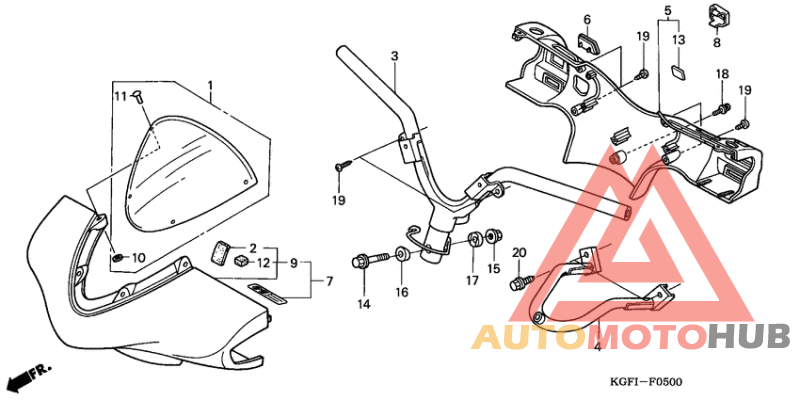 Handle pipe/handle cover