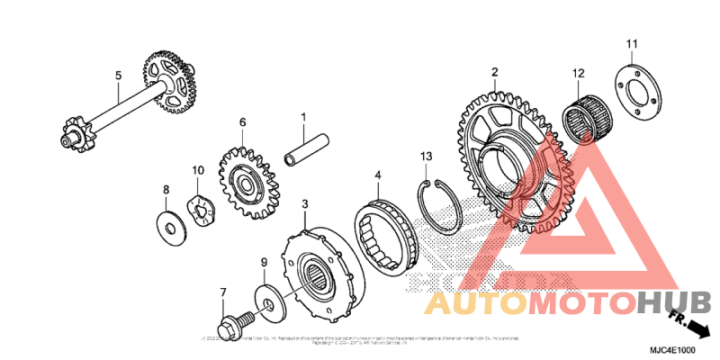 Муфта стартера