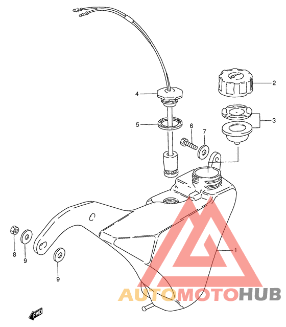 Бак масляный