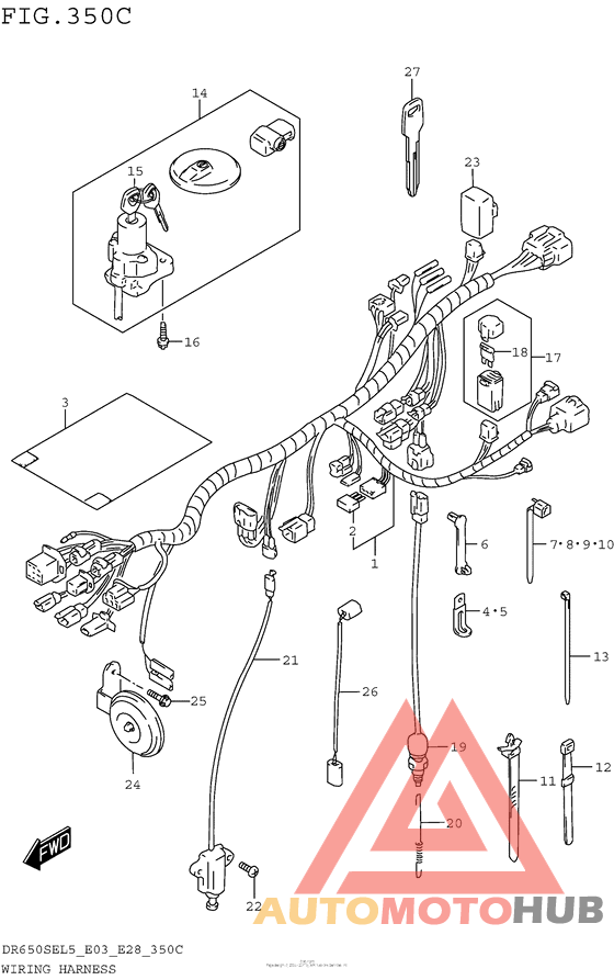 Wiring Harness (Dr650Sel5 E33)
