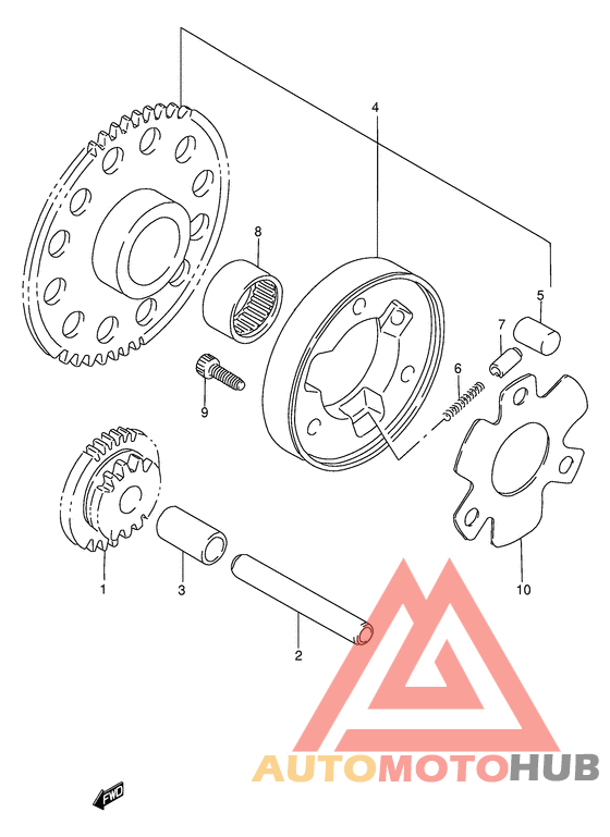 Муфта стартера