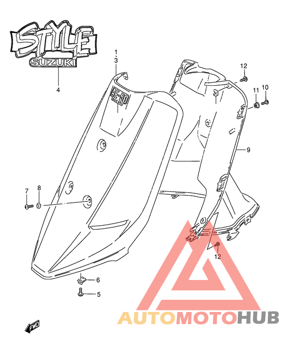 Щиток облицовочный