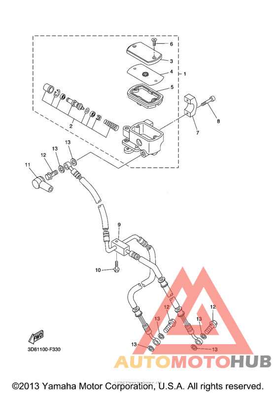 Главный тормозной цилиндр