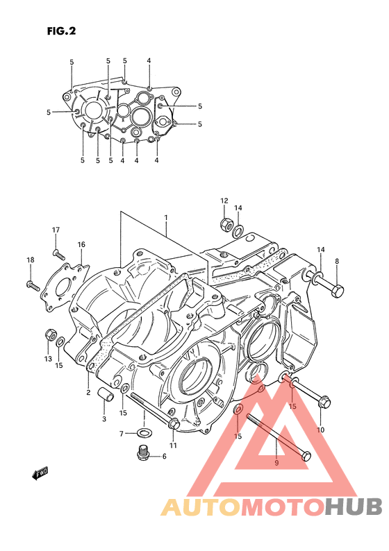 Картер двигателя