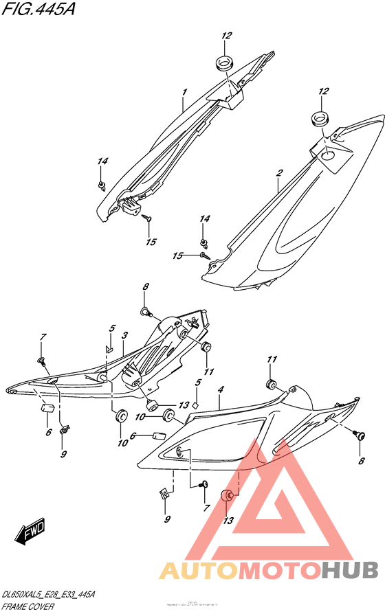 Обтекатель рамы