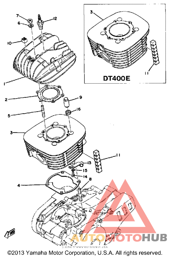 Cylinder cylinder head