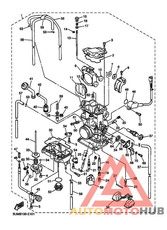 Carburetor assy