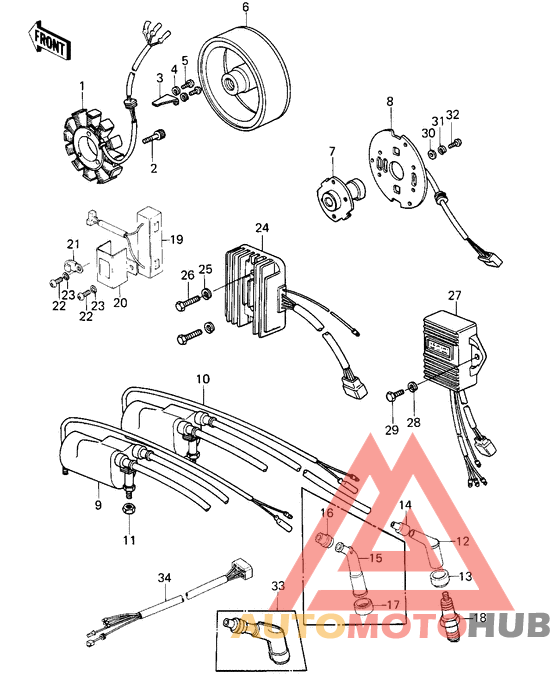 Ignition/generator/regulator