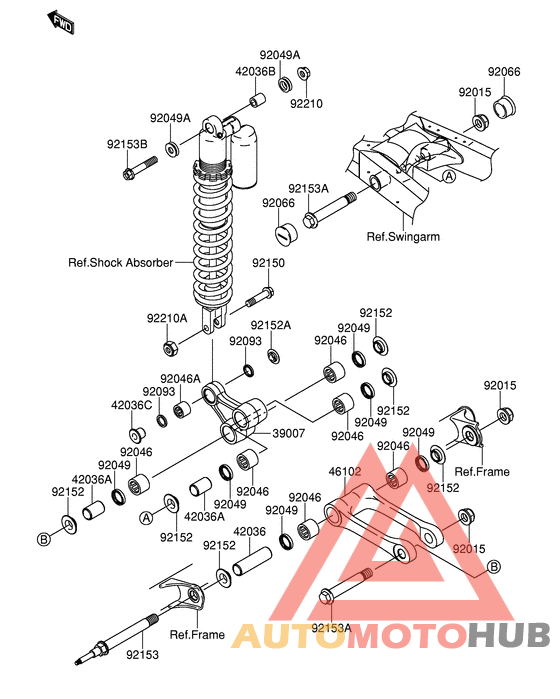 Suspension ignition coil