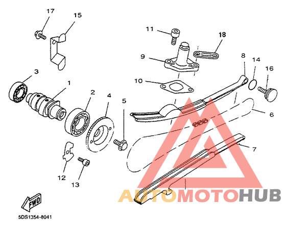 Camshaft. chain