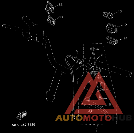 Interruptor  manillar&palanc