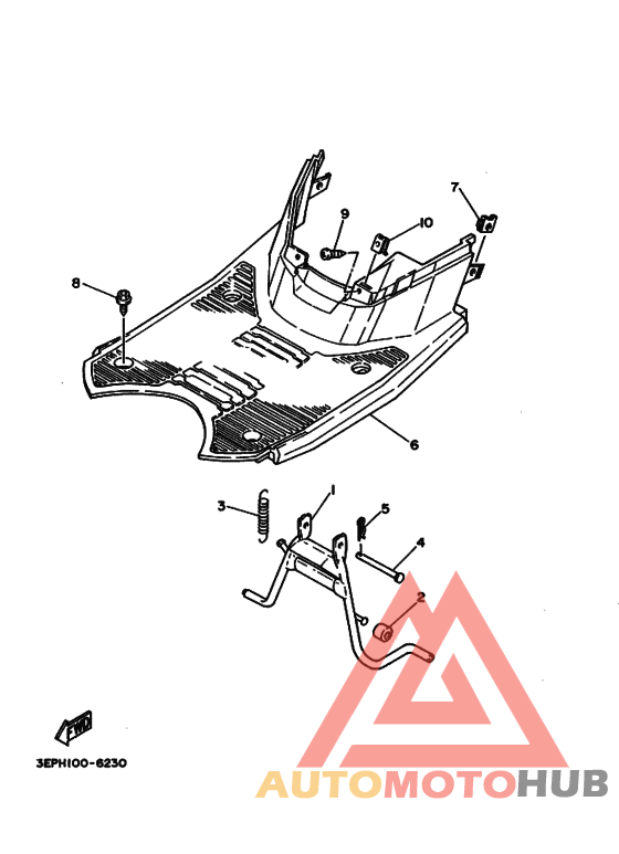 Support reposepieds