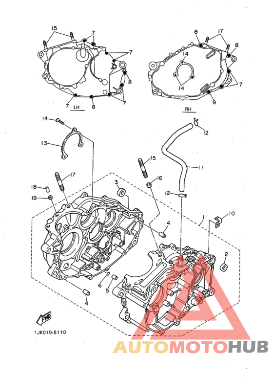 Картер двигателя
