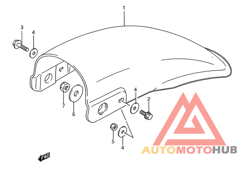Заднее крыло