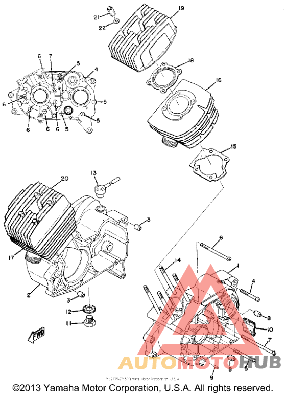Картер двигателя