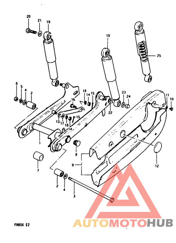 Маятник задний