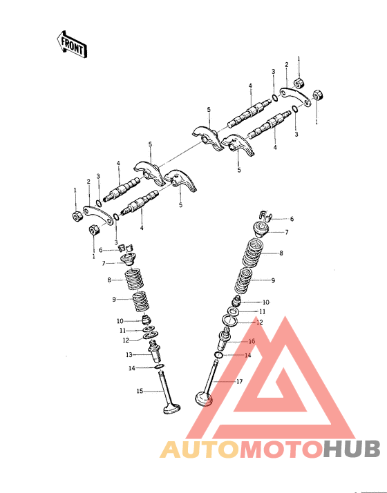 Rocker arms/valves