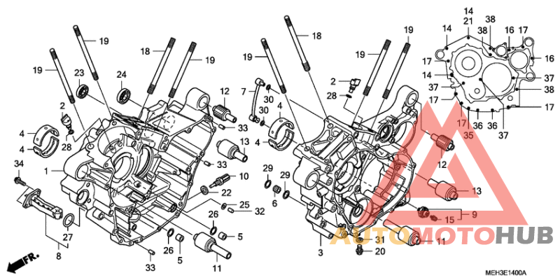Картер двигателя