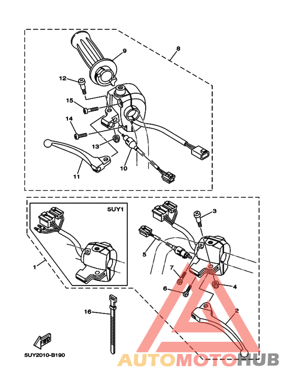 Interruptor  manillar&palanc