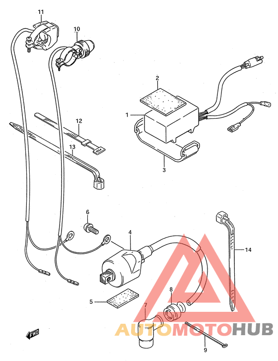 Cdi unit - ignition coil