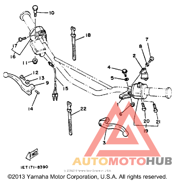 Handle switch - lever